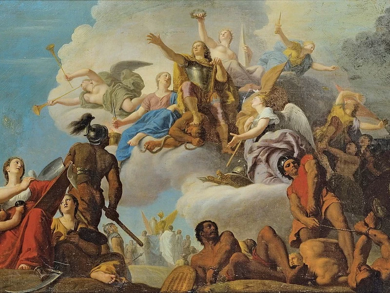 1668 - Enrico di Favanne - La battaglia di Almança o La battaglia di Villaviciosa